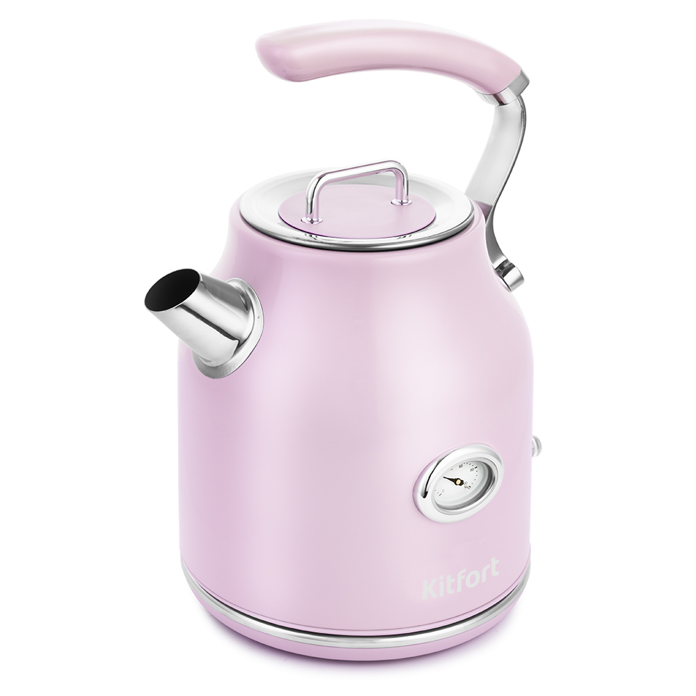Чайник Kitfort KT-663-3, розовый - фото 2