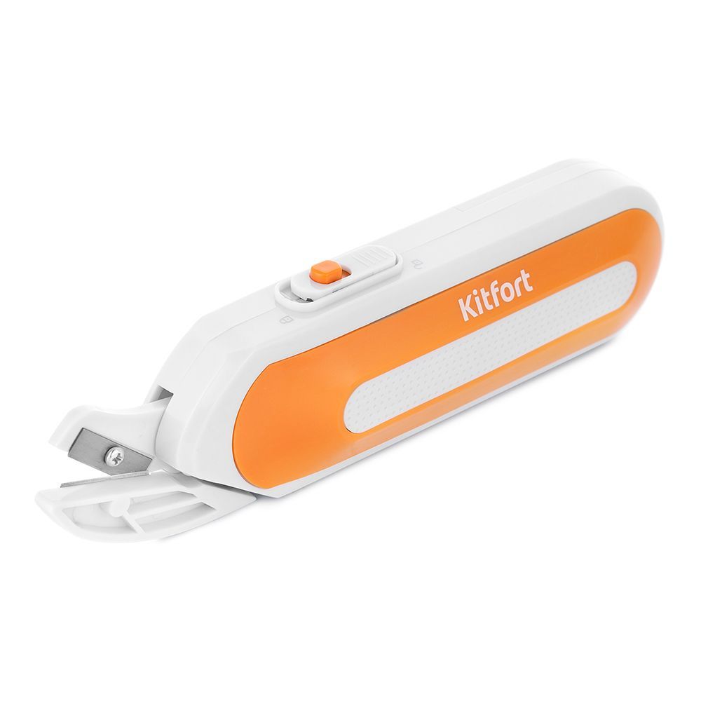 Электрические ножницы Kitfort КТ-6045-2, бело-оранжевый