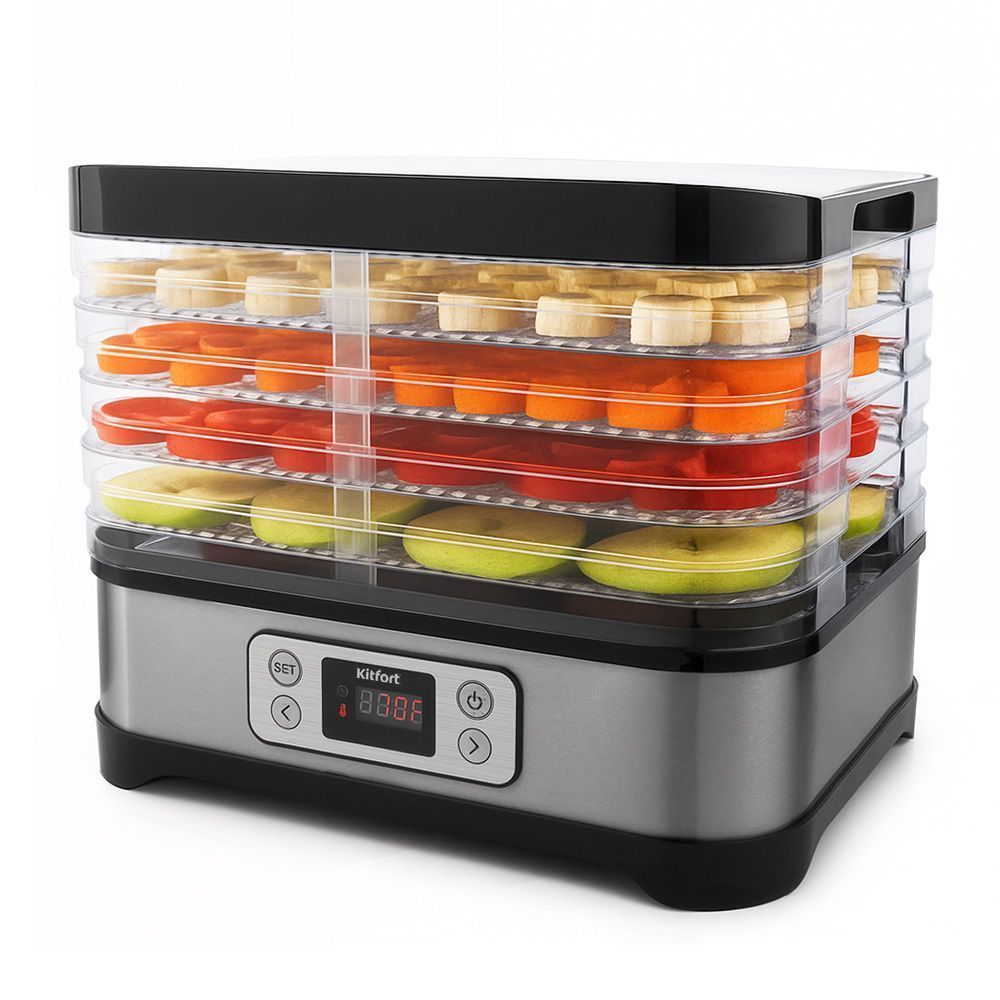 Сушилка для овощей и фруктов Kitfort КТ-1903 (уценка)