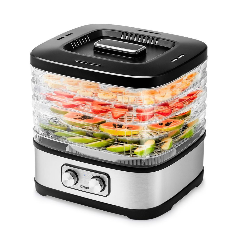 Сушилка для овощей и фруктов Kitfort КТ-1940 (уценка)