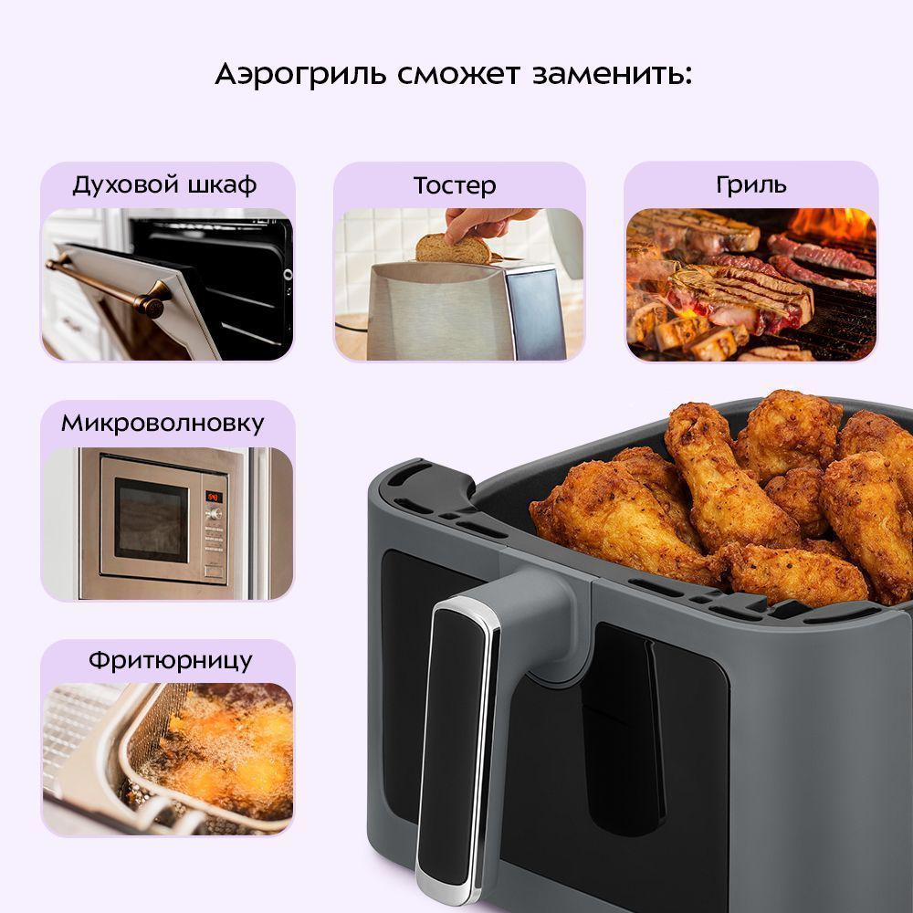 Аэрогриль Kitfort КТ-8107 - фото 3