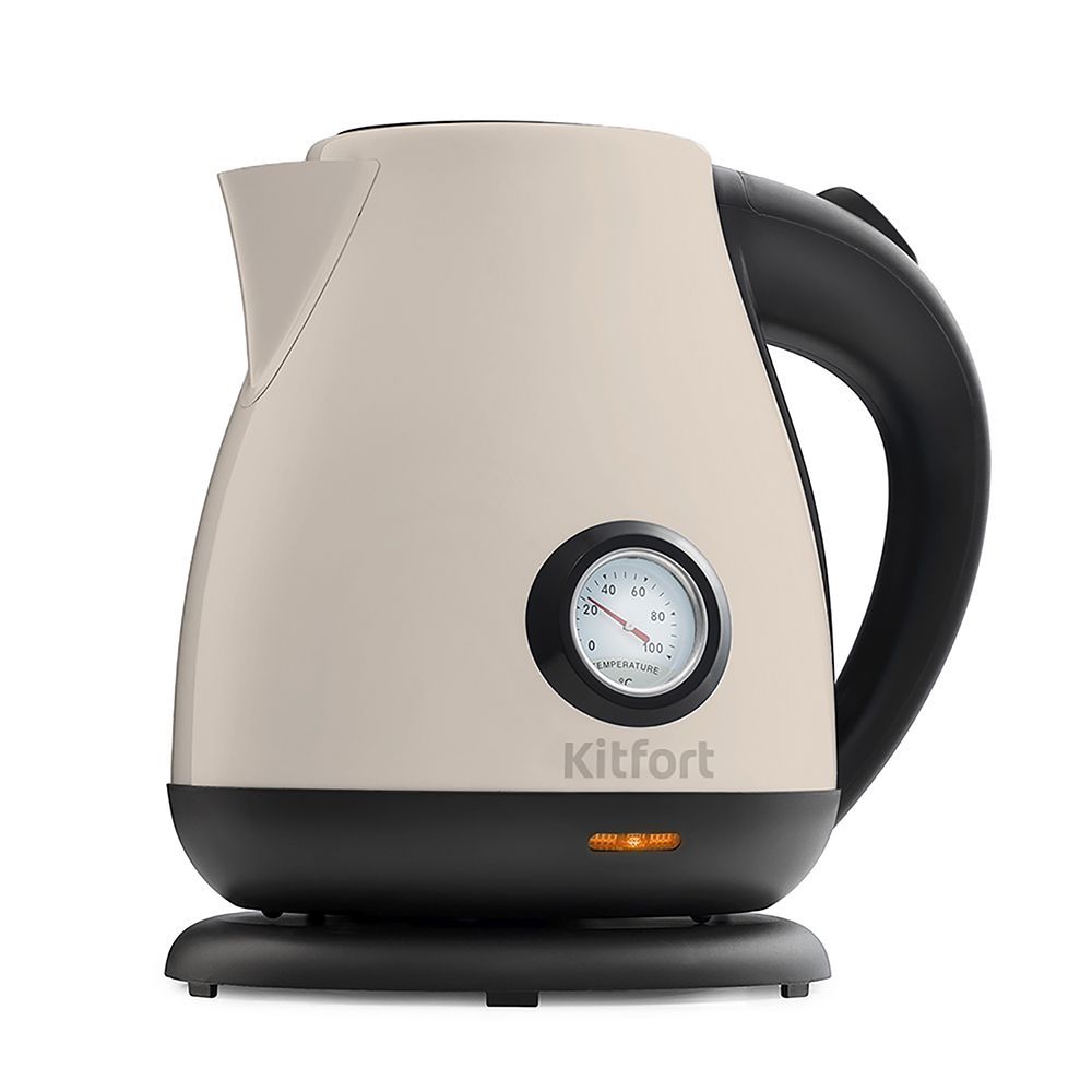 Чайник Kitfort КТ-642-3, белый (уценка)