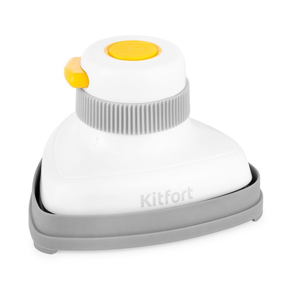 Ручной отпариватель Kitfort КТ-9131-1, бело-жёлтый	