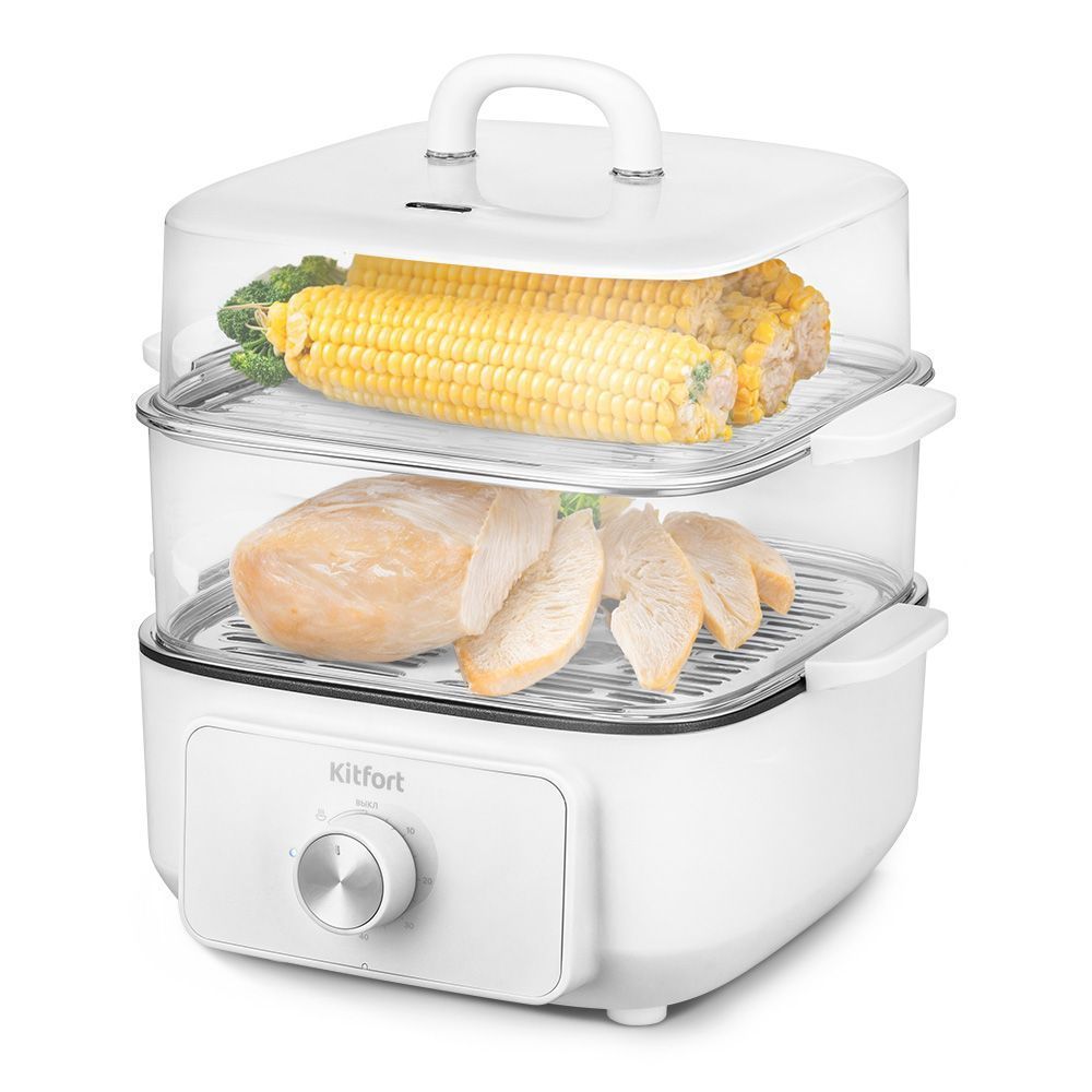 Пароварка Kitfort КТ-6484 (уценка)