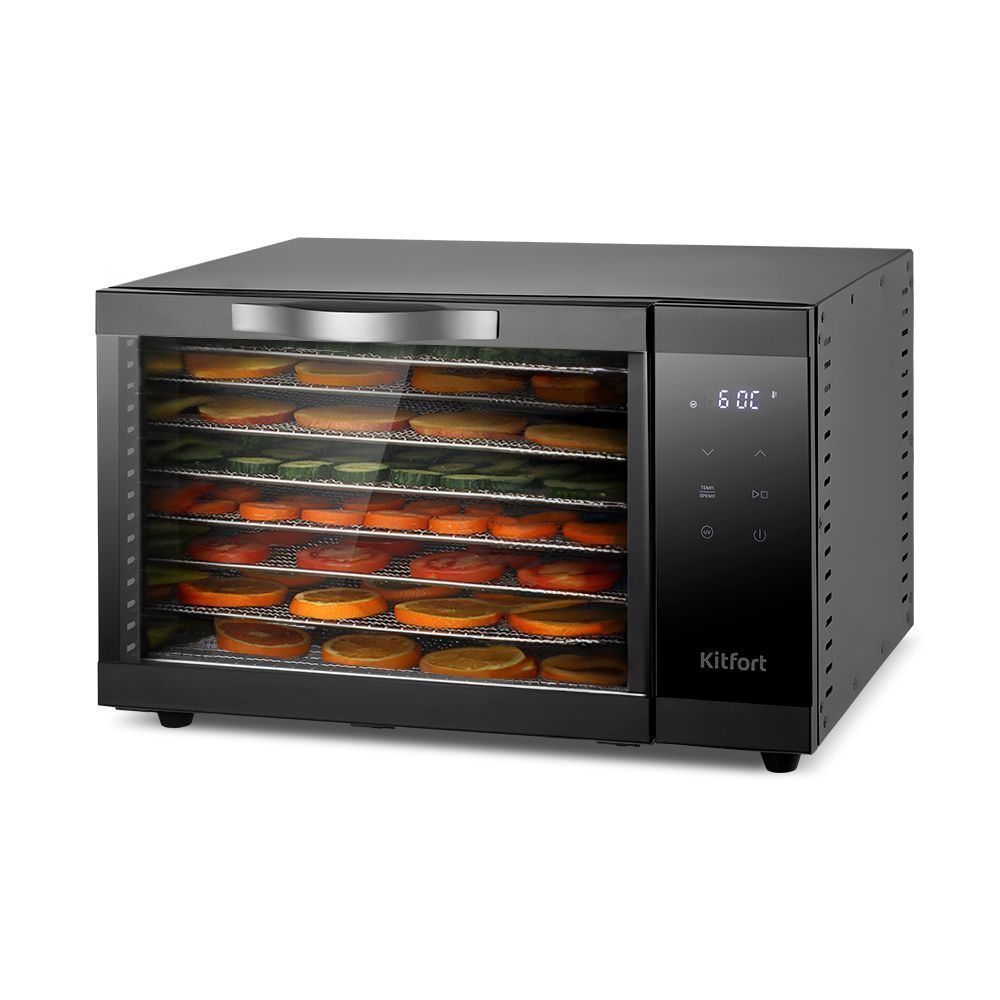 Сушилка для овощей и фруктов с УФ-лампой Kitfort КТ-1982 (уценка)