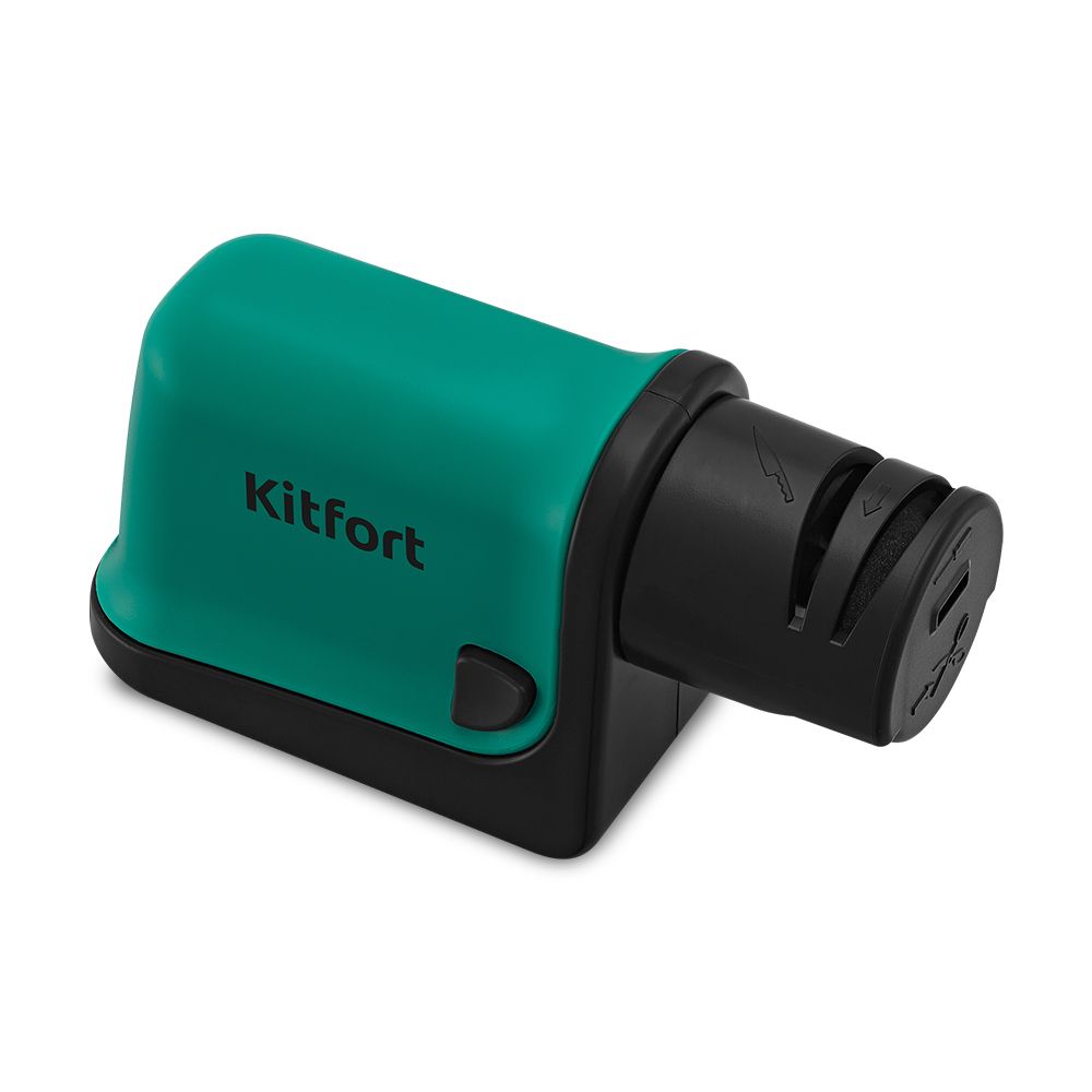 Электроточилка для ножей Kitfort КТ-4099-2, зелёный