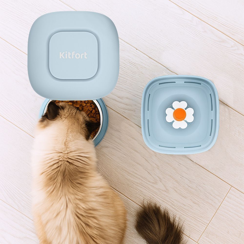 Умная кормушка-фонтанчик для животных Kitfort КТ-6563 - фото 10