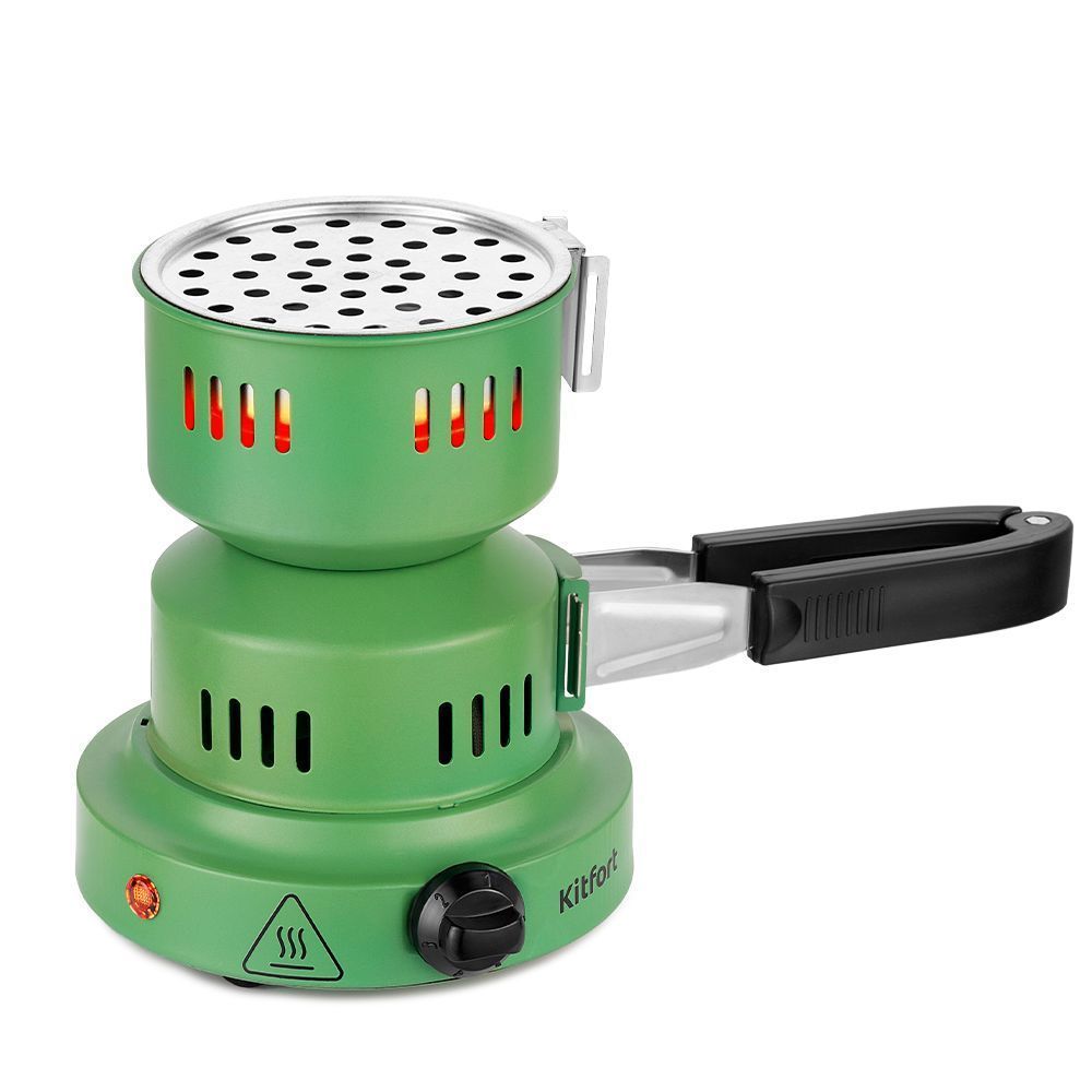 Электрическая плита для розжига углей для кальяна Kitfort КТ-168 (уценка)