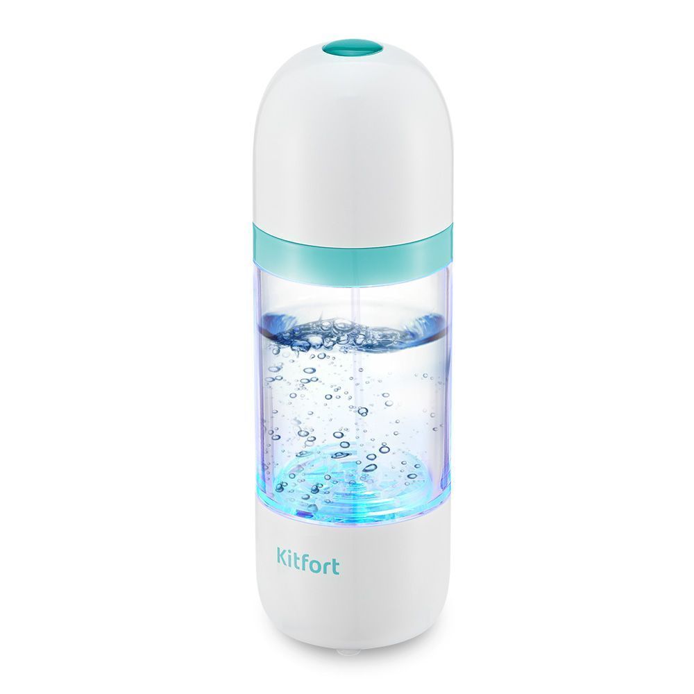 Портативный дезинфектор-озонатор Kitfort КТ-2057-1, бело-бирюзовый (уценка)