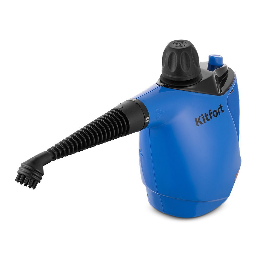 Пароочиститель Kitfort КТ-9140-3, чёрно-синий