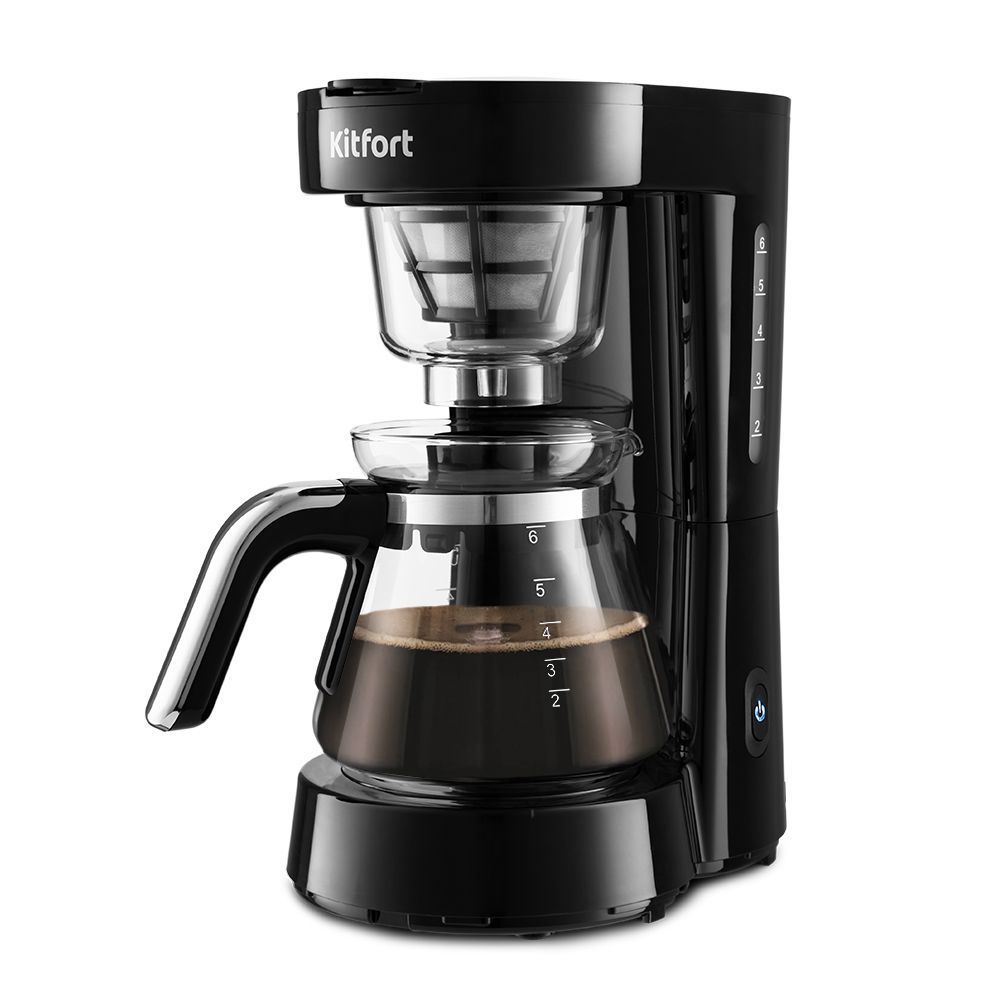 Кофеварка «2 в 1» Kitfort КТ-759 (уценка)