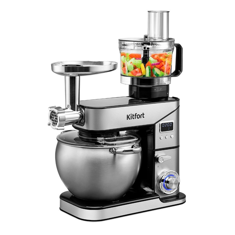 Планетарный миксер «6 в 1» Kitfort КТ-3413 (уценка)