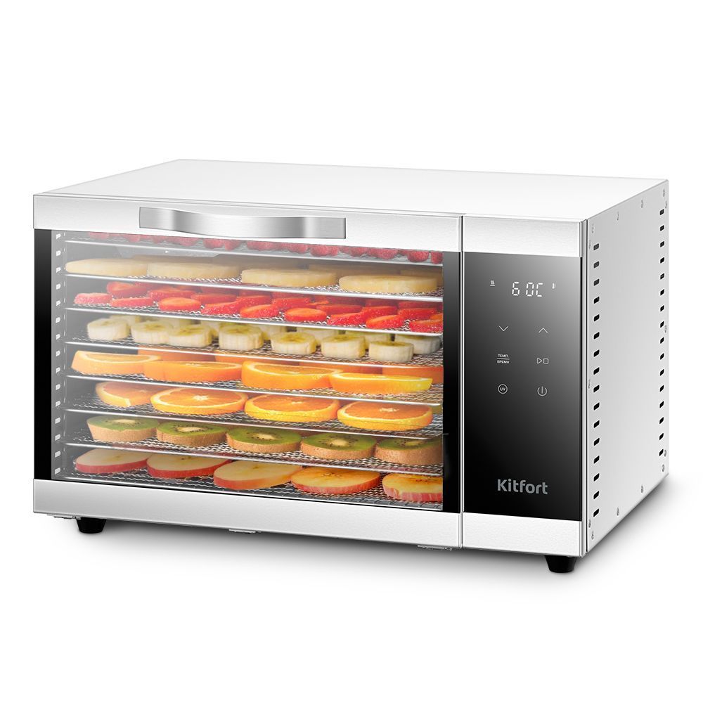 Сушилка для овощей и фруктов с УФ-лампой Kitfort КТ-1984 (уценка)