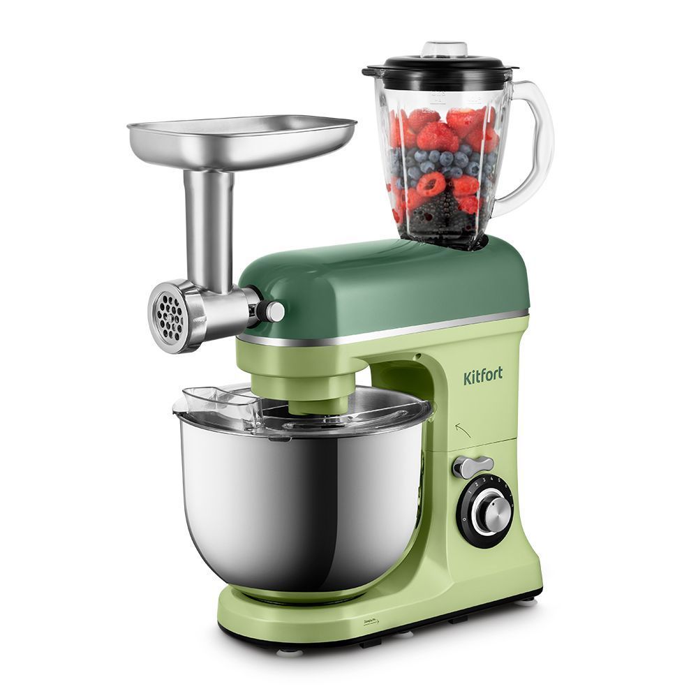 Планетарный миксер «3 в 1» Kitfort КТ-3452 (уценка)