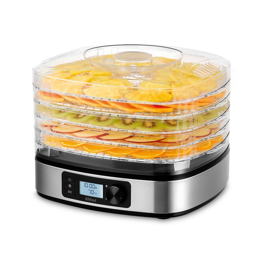 Сушилка для овощей и фруктов Kitfort КТ-1943 (уценка)