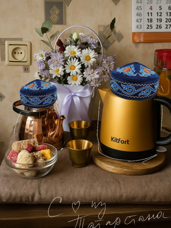 Приз: Блендер «3 в 1» Kitfort КТ-3032-1, фиолетовый - победитель конкурса Kitfort 2025 год