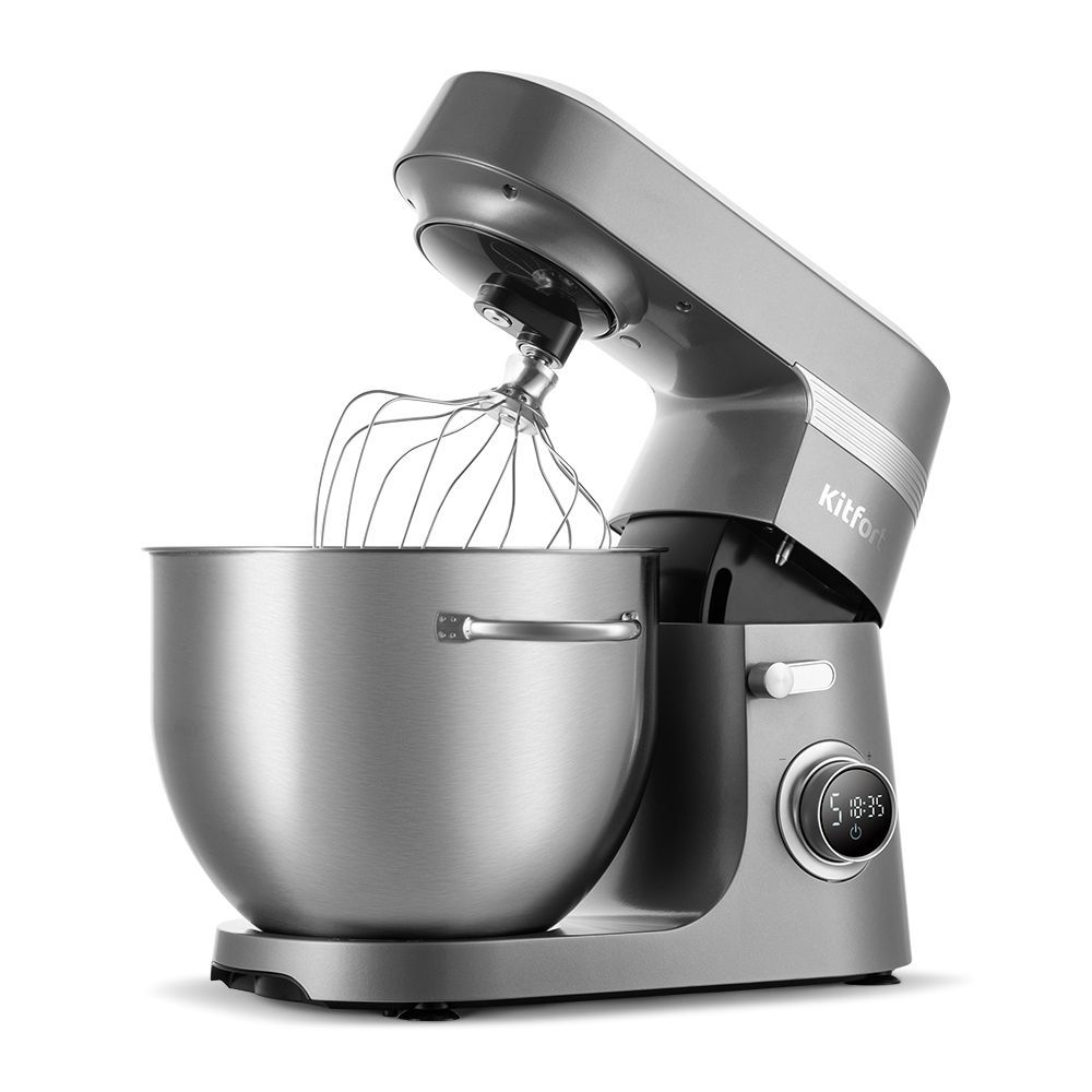 Цельнометаллический планетарный миксер Kitfort КТ-4443 (уценка)