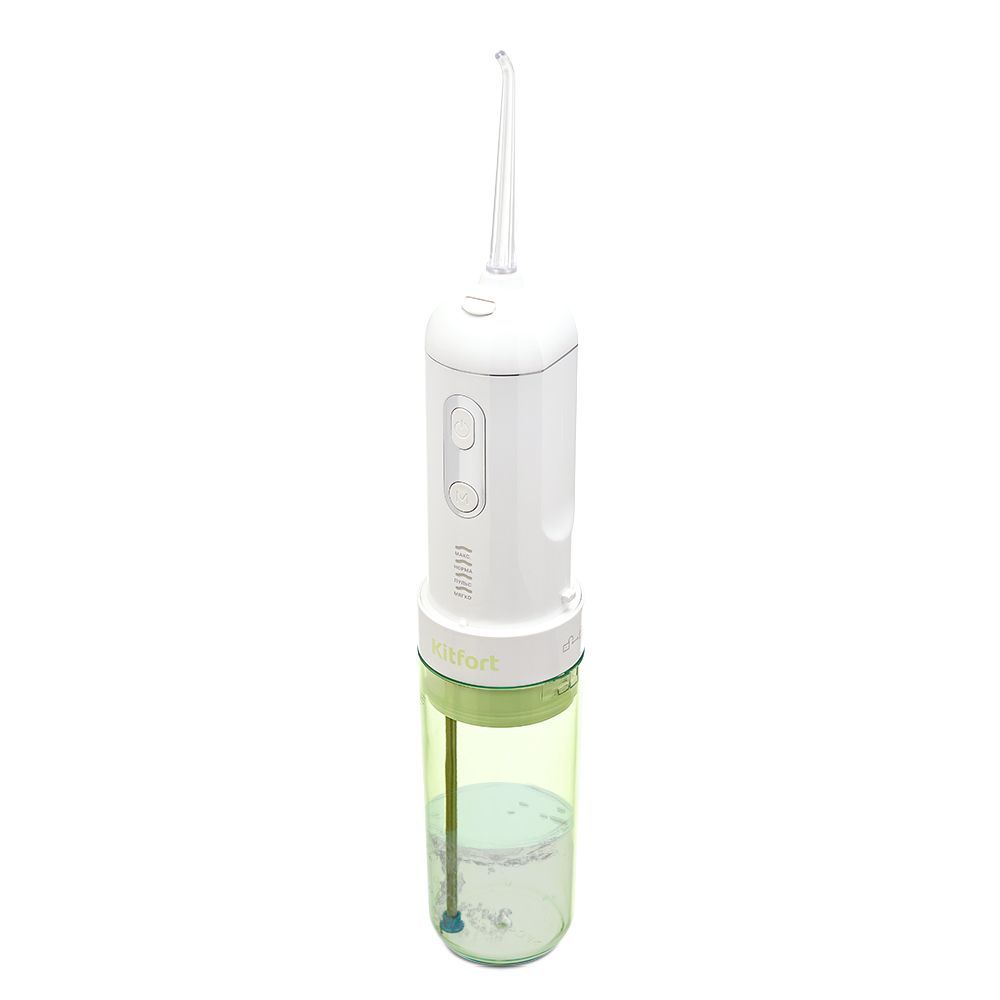 Ирригатор для полости рта Kitfort КТ-2940-2, бело-зелёный