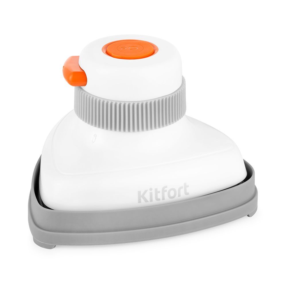 Ручной отпариватель Kitfort КТ-9131-2, бело-оранжевый