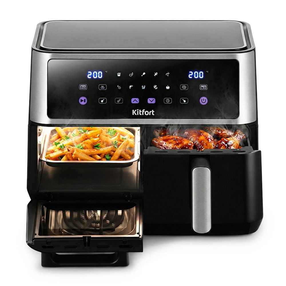 Аэрогриль «2 в 1» Kitfort КТ-2256