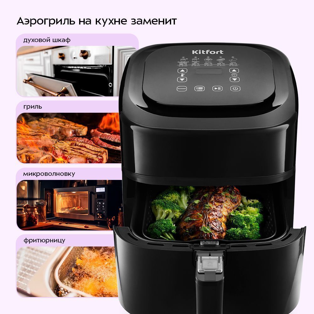 Аэрогриль Kitfort KT-2215 - фото 4