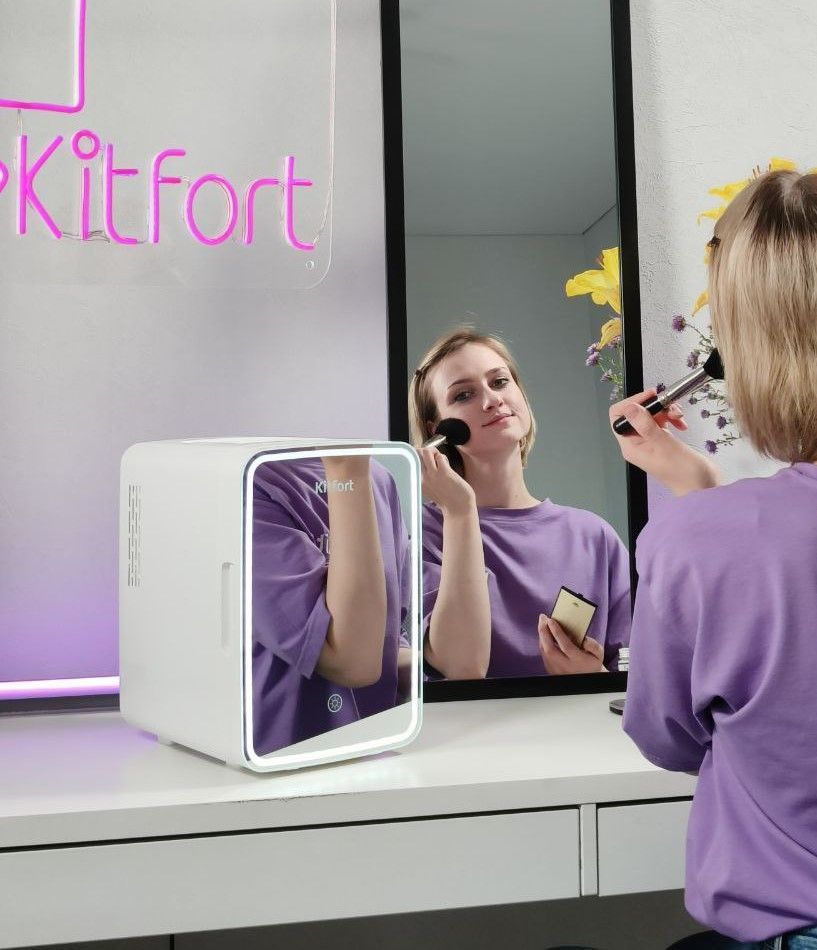 Холодильник для косметики Kitfort КТ-3162 - фото 3