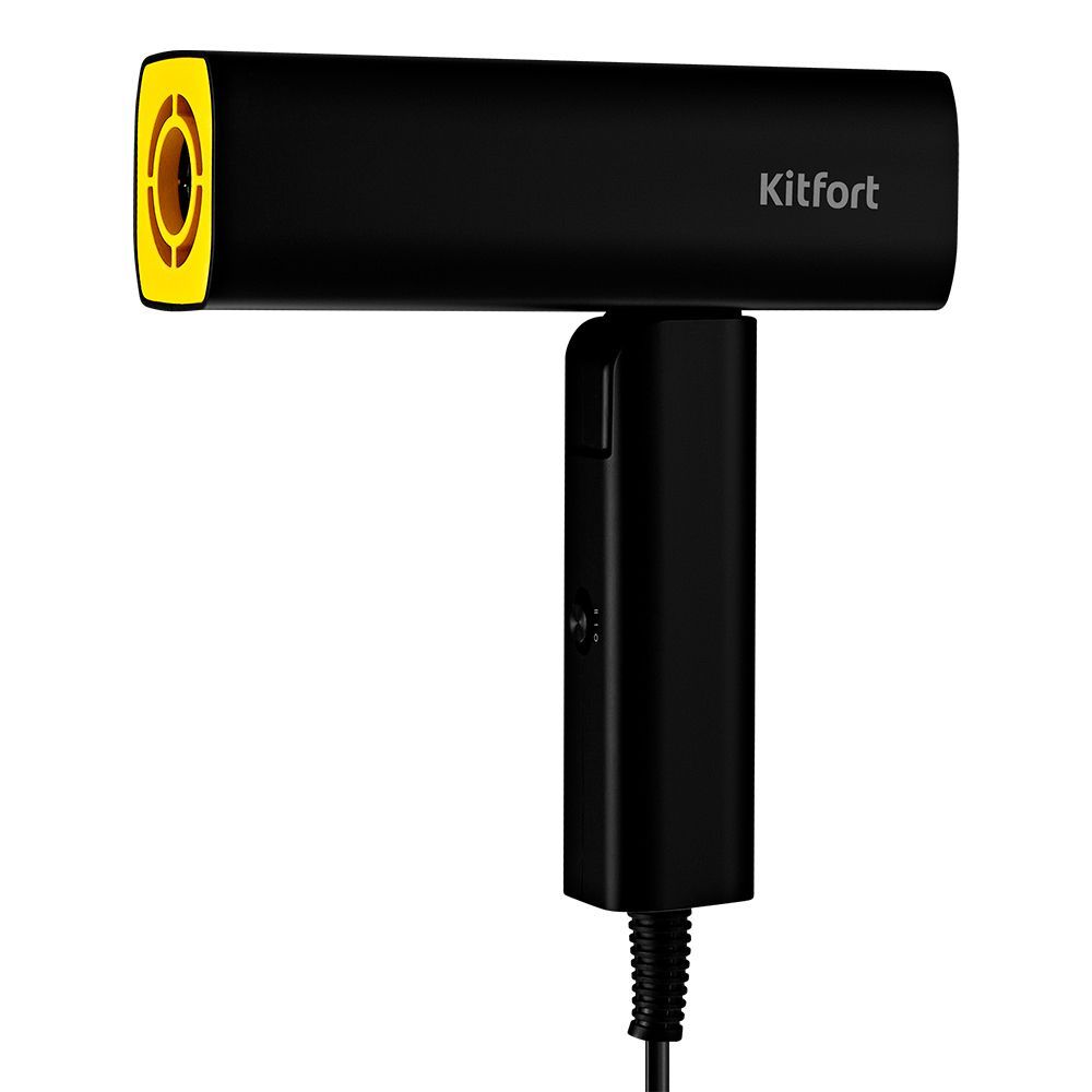 Фен Kitfort КТ-3238-1, чёрно-желтый