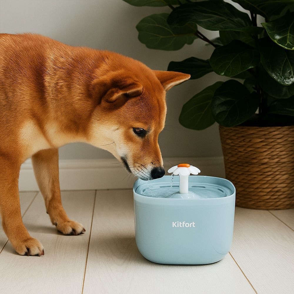 Умная кормушка-фонтанчик для животных Kitfort КТ-6563 - фото 5
