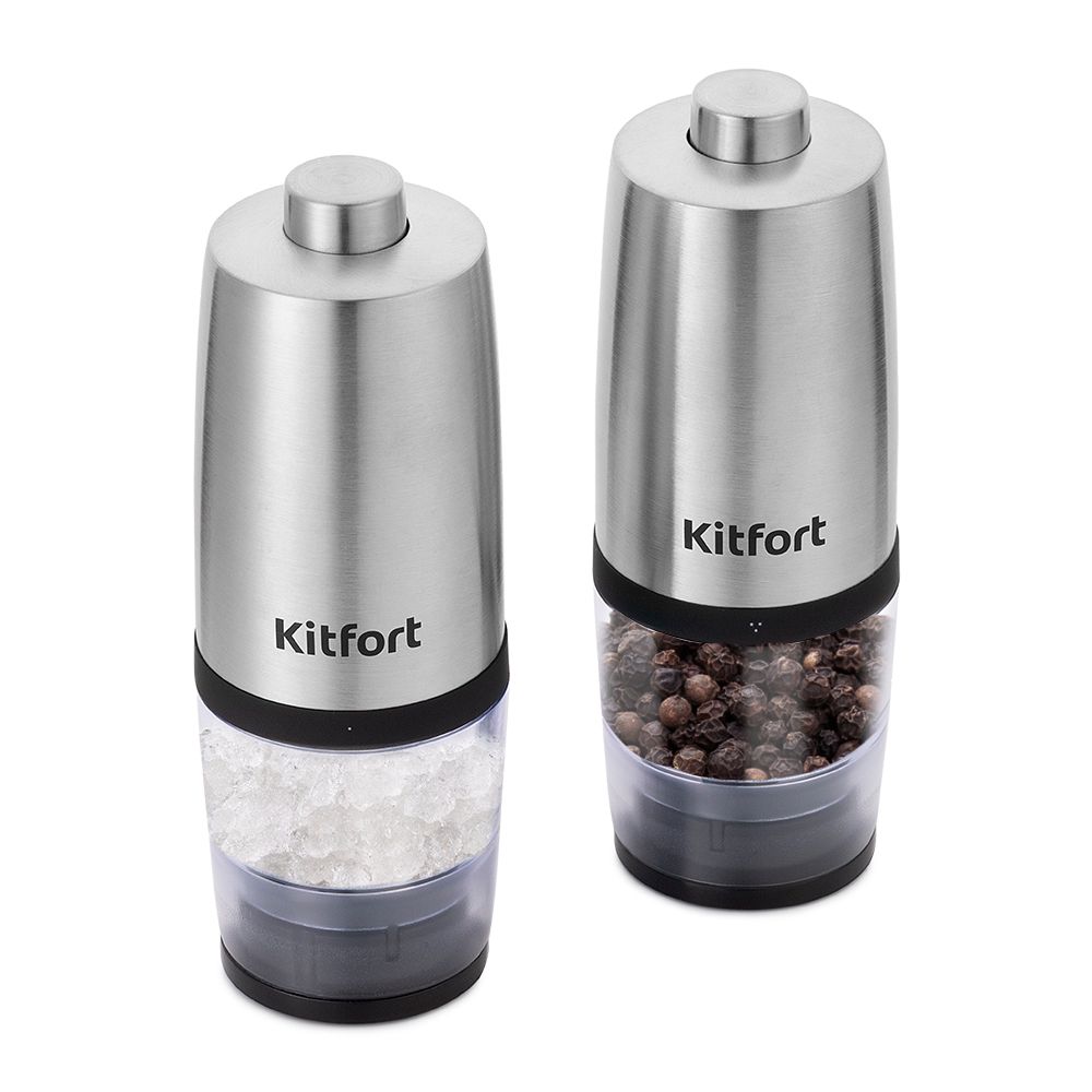 Набор автоматических мельниц для соли и перца Kitfort KT-6004