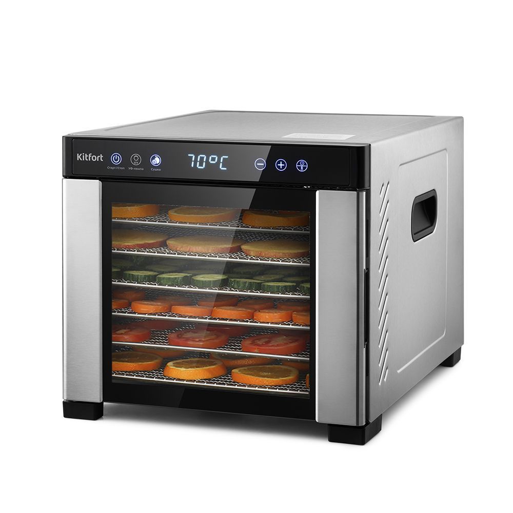 Сушилка для овощей и фруктов с УФ-лампой Kitfort КТ-1916 (уценка)