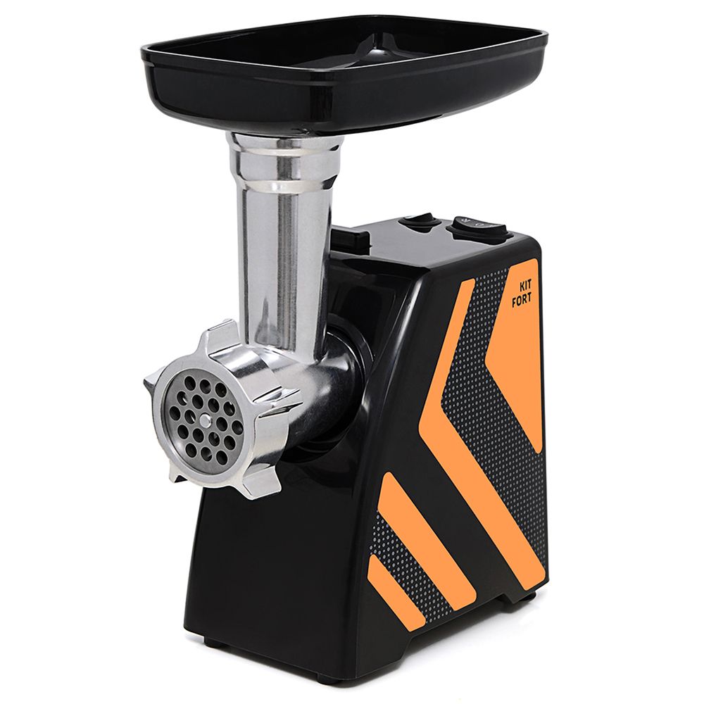 Мясорубка Kitfort КТ-2101-3 Carnivora, оранжевая (уценка)