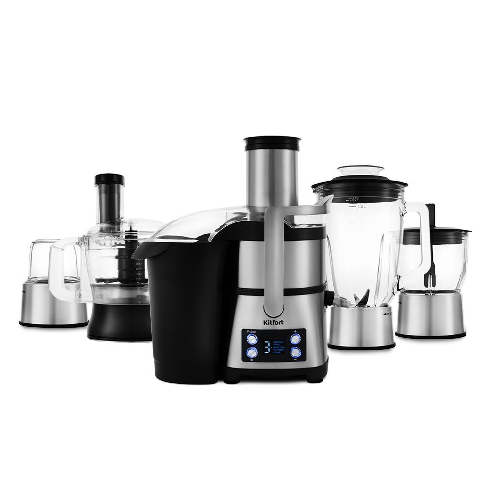 Кухонный процессор «11 в 1» Kitfort КТ-1395 (уценка)