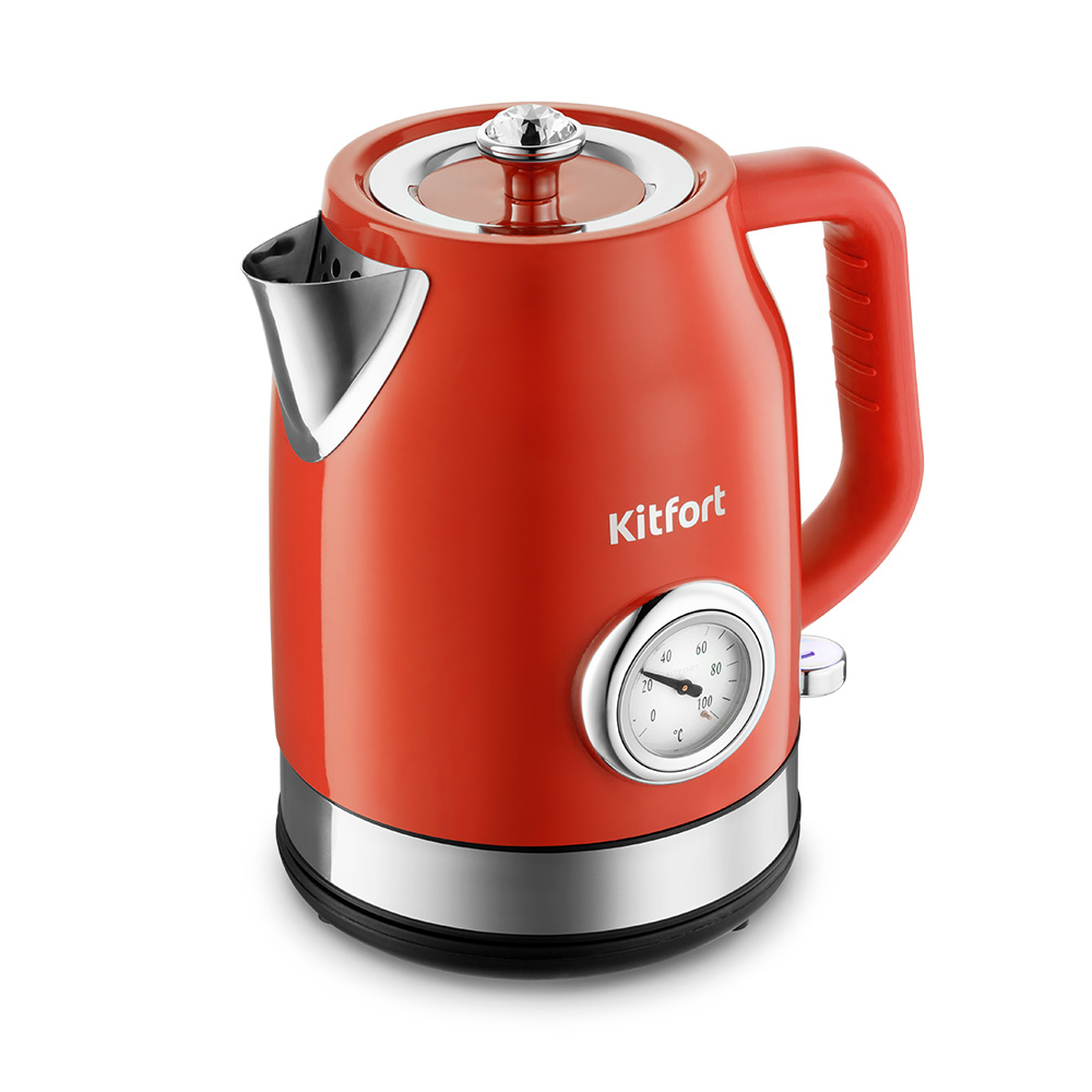 Чайник Kitfort KT-6147-3, красный