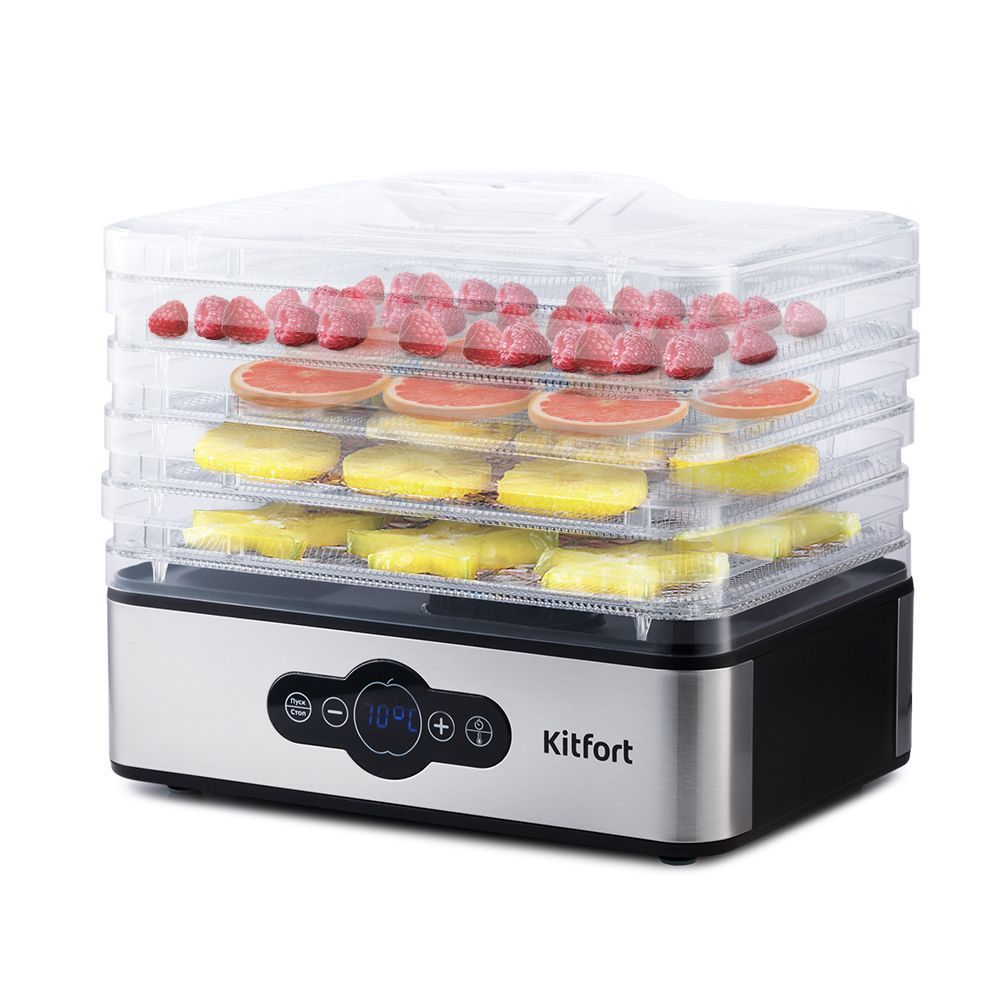 Сушилка для овощей и фруктов Kitfort КТ-1914 (уценка)