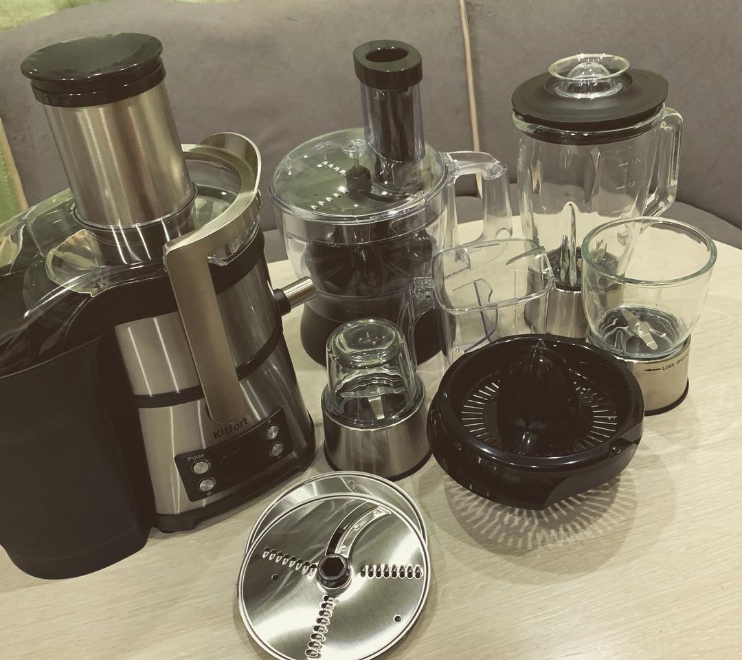 Купить кухонный комбайн «11 в 1» Kitfort KT-1395 с мясорубкой и с ...