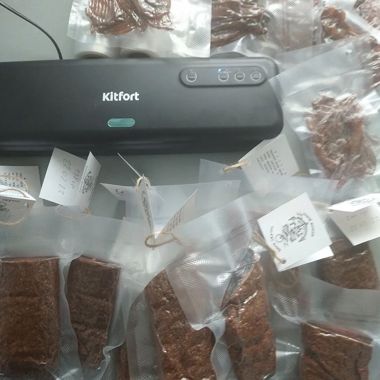 Вакууматор Kitfort KT-1509-1 домашний для продуктов, чёрный купить по ...