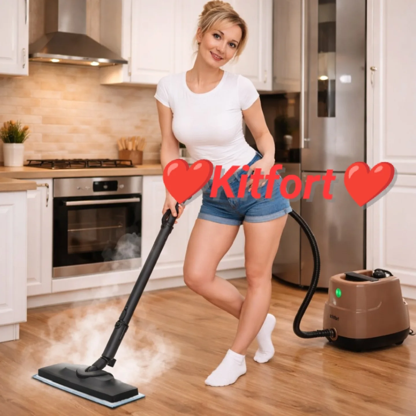 Пароочиститель Kitfort КТ-9305 - фото из соцсетей 1