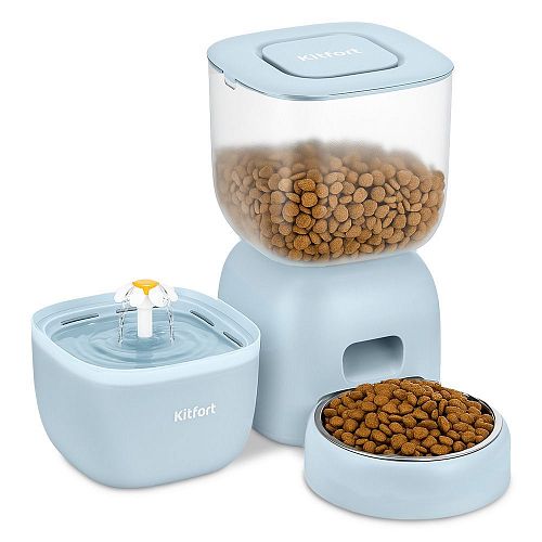 Умная кормушка-фонтанчик для животных Kitfort КТ-6563