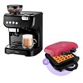 Набор Кофеварка «3 в 1» + Вафельница «2 в 1»