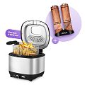 Набор Фритюрница + Набор автоматических мельниц для соли и перца