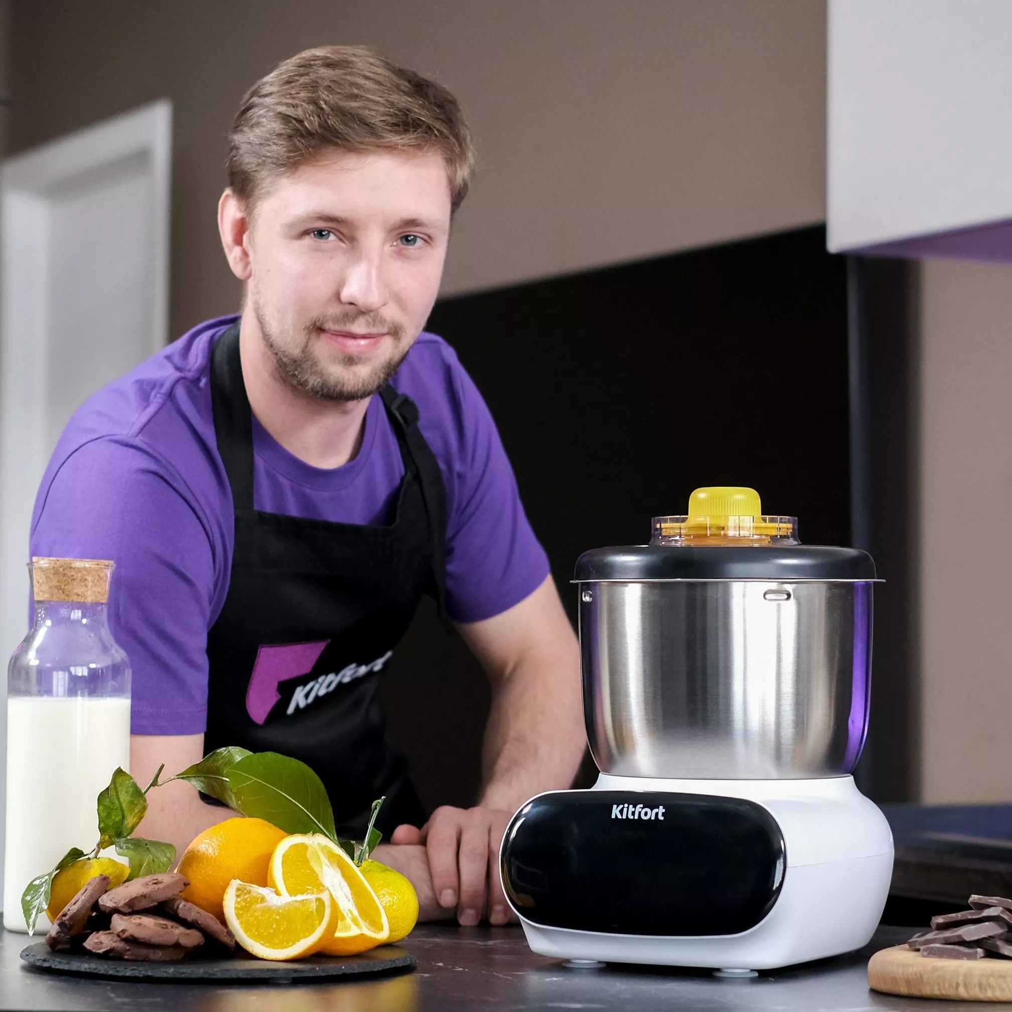 Тестомесильная машина Kitfort КТ-3427 купить по цене 8 390 ₽: отзывы ...