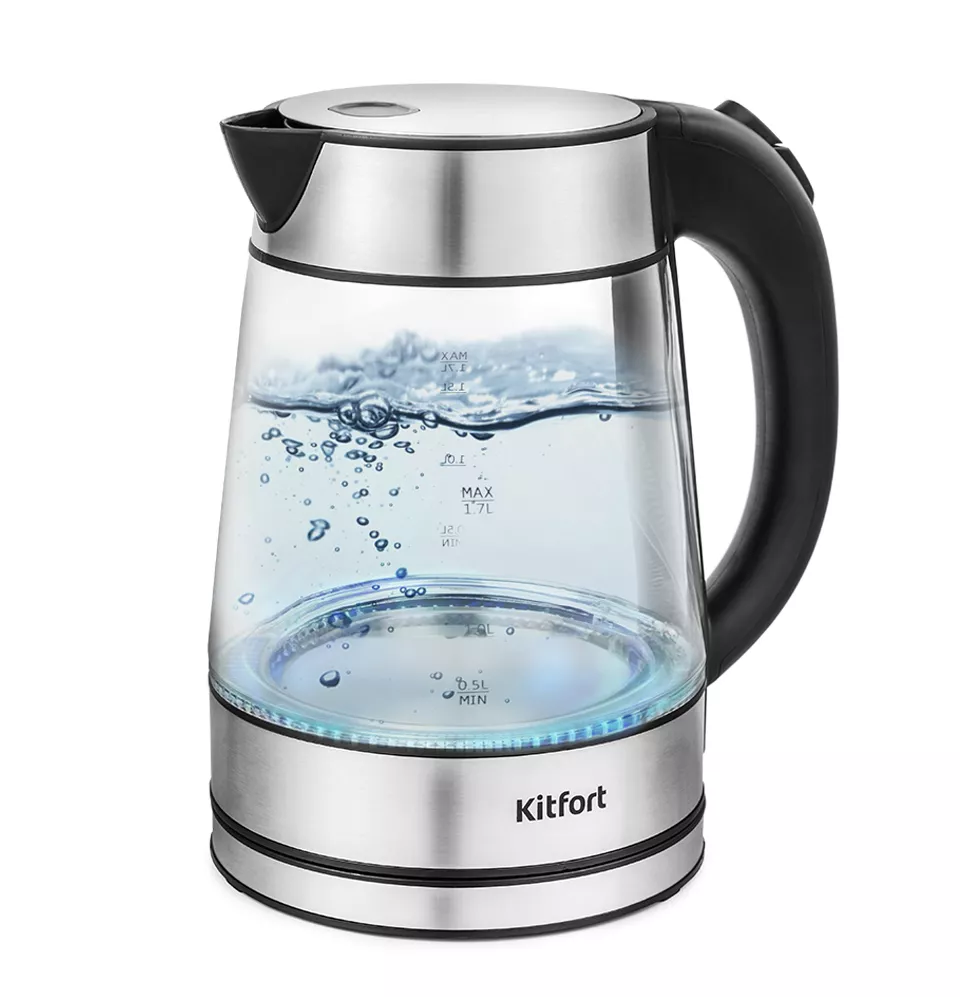 Чайник Kitfort KT-6105 купить по цене 2 390 ₽: отзывы, фото, характеристики