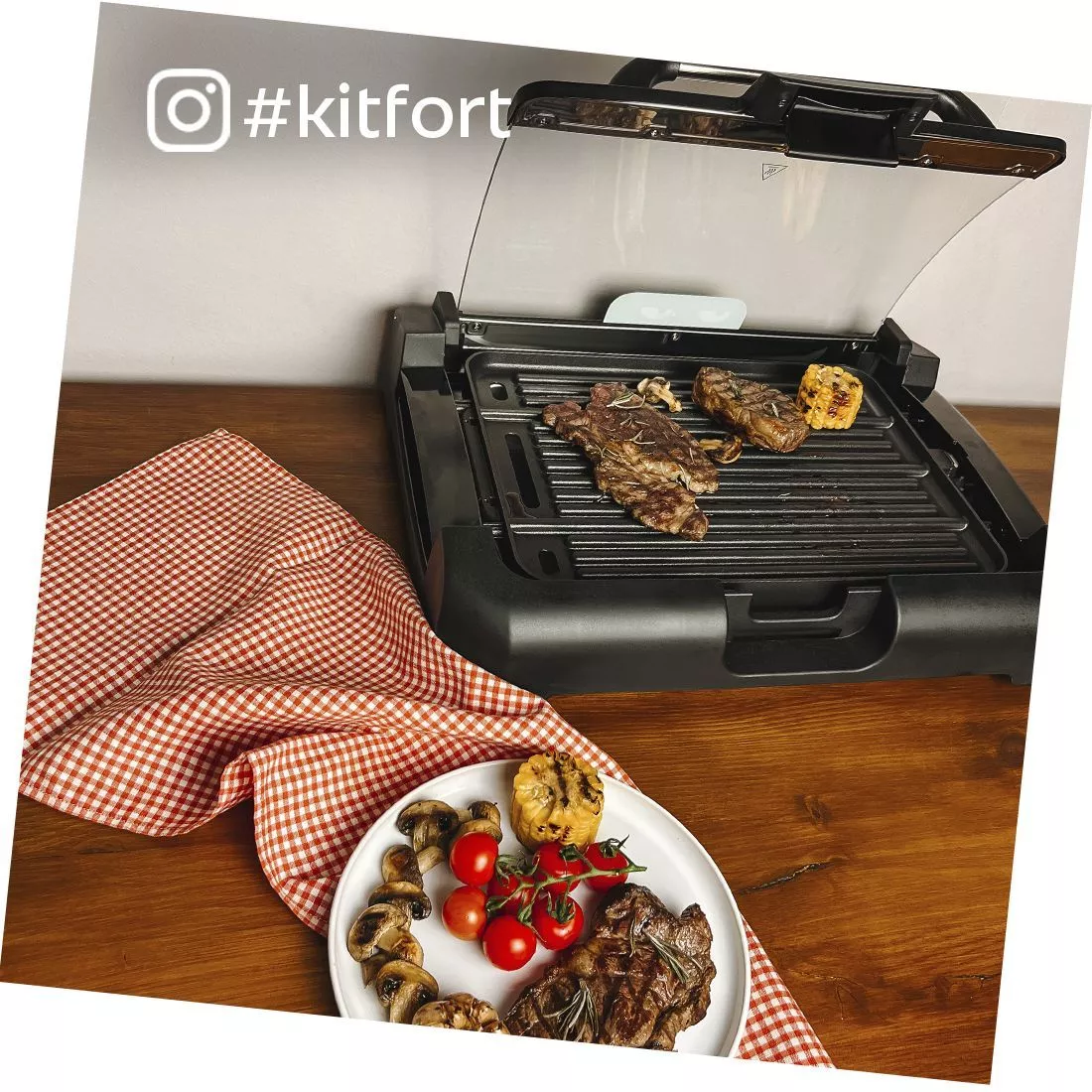 Электрогриль Kitfort KT-1673
