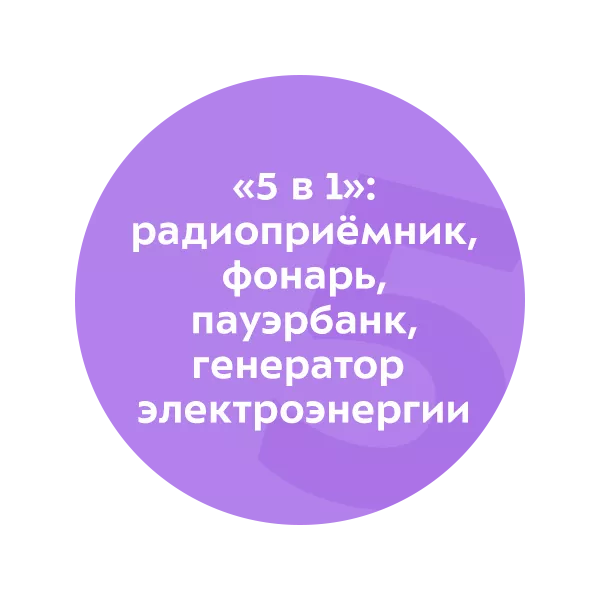 Кемпинговый фонарь Kitfort «5 в 1» КТ-3341 купить по цене 2 590 ...