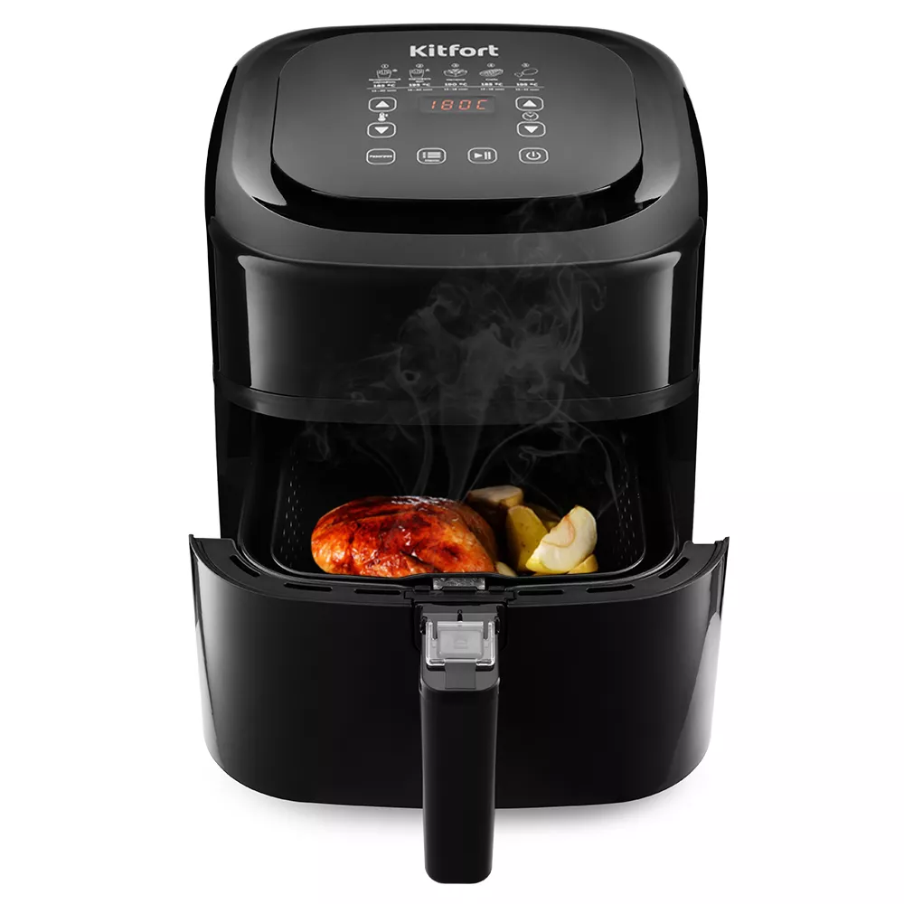 Аэрогриль с таймером Kitfort KT-2215 купить по цене 9 990 ₽: отзывы ...