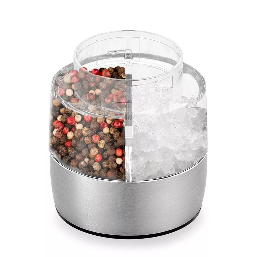 Автоматическая мельница для соли и перца Kitfort КТ-6013-1, чёрная ...