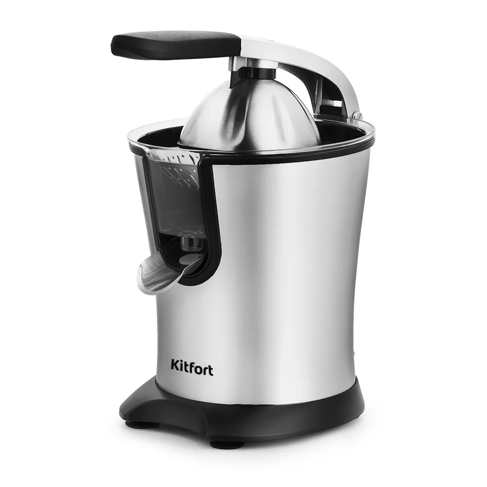 Соковыжималка Kitfort KT-1108 для цитрусовых с прижимным рычагом купить по  цене 4 990 руб.: отзывы, фото, руководство