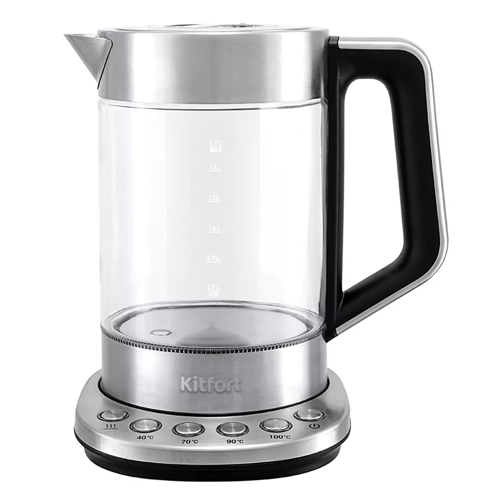 Умный чайник Kitfort KT-622 купить по цене 5 290 ₽: отзывы, фото ...