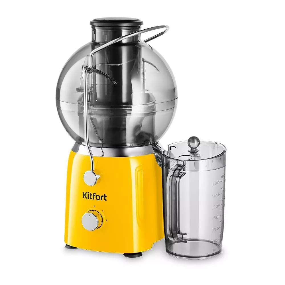 Центробежная Соковыжималка Kitfort КТ-1144-3, Жёлтая Купить По.