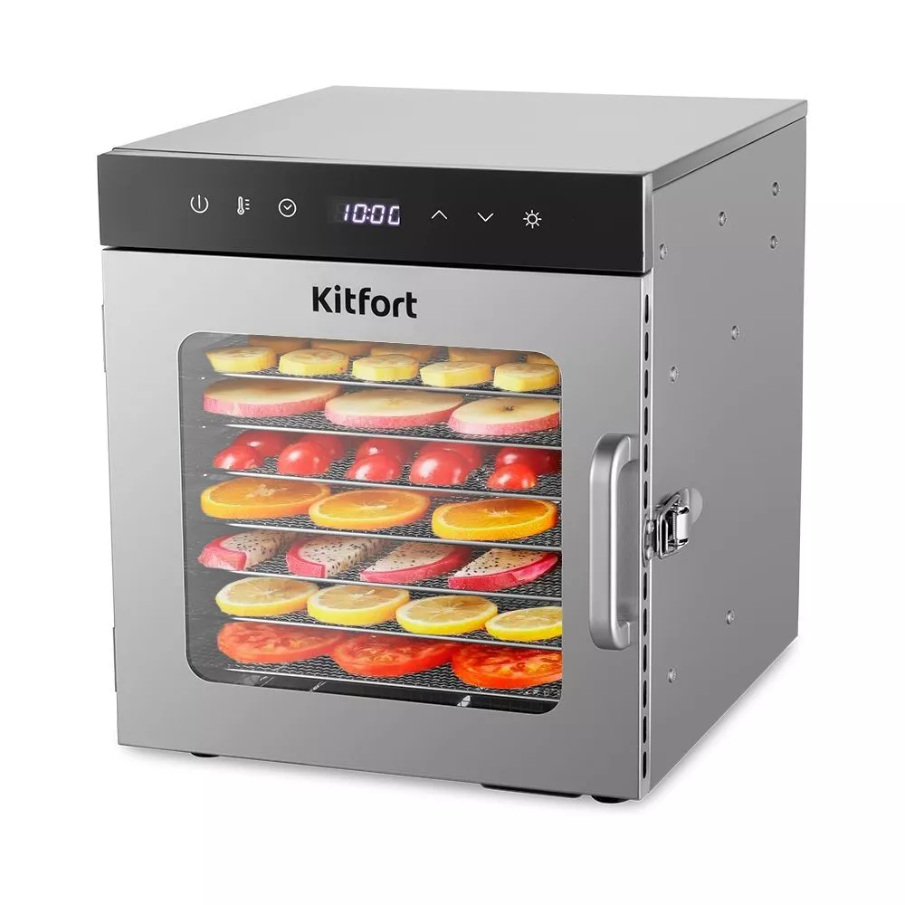 Сушилка для овощей и фруктов Kitfort KT-1950 купить по цене 12 990 ₽: отзывы, фото, характеристики